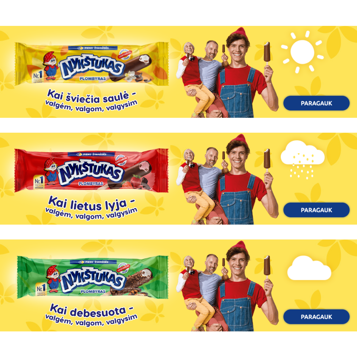 Nykštukas Weather Targeting - Adform