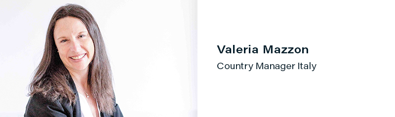 Valeria Mazzon: Country Manager Italy