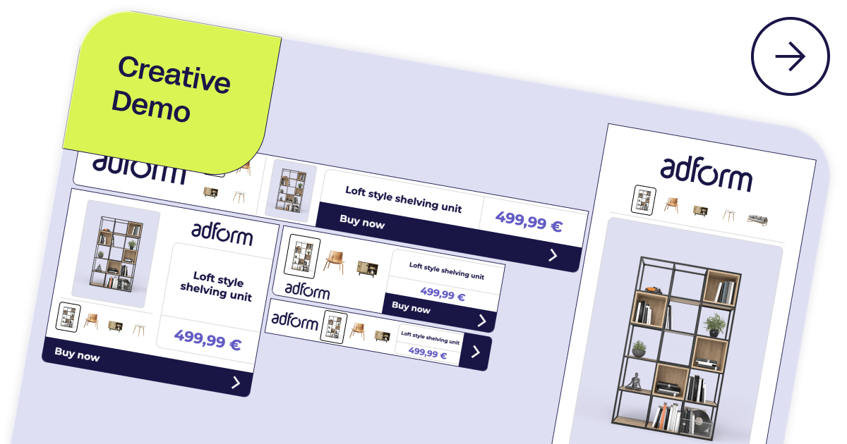 Creative Preview of Dynamic Multi-Product Thumbnail Retargeting Banners